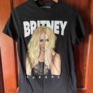 COPY - Britney Spears Black T-shirt size small